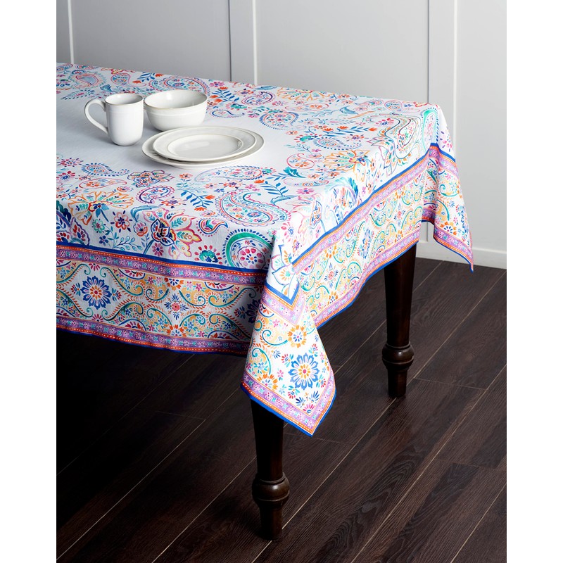 Maison d' Hermine Tablecloth 100% Cotton Table Cover Decorative Washable