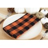 PurpleEssences Buffalo Plaid Cloth Napkins - Mitered Corners - Spring