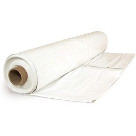 Farm Plastic Supply - Flame Retardant Plastic Sheeting - 6 Mil - Thick Plastic Sheeting, Heavy Duty Plastic Film, Drop Cloth Vapor Barrier, Construction Poly Cover Plastic Covering (6' x 100')