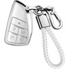 JOYEAR for Chevy Key Fob Cover with Key chain Compatible