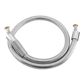 44” Length Commercial Sink Sprayer Hose, Pre-rinse Hose for Commercial Kitchen Sink Faucets Stainless Steel Hose Replacement Kit
