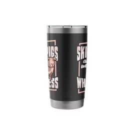 Skinny Pig Wheek Design for a Guinea Pig Lover Stainless Steel Insulated Tumbler
