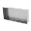 LINISHOP Bathroom Shower Shelf Stainless Steel Shower Storage Shelf Wall-Mounted
