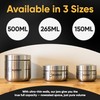 Blue Bus BUNKER Stash Jar Smell Proof Container (160ml) Stainless-Steel