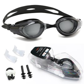 iGym Swim Goggles ShortSighted,Nearsighted Optical Swimming Goggles Anti-Fog UV Protection Adjustable Buckle For Women Men