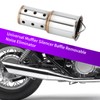 RIDLOG Motorcycle DB Killer 51mm Universal Muffler Silencer Baffle Removable