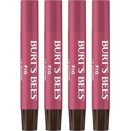 Burt's Bees Shimmer - Juego de tinte labial en barra de bálsamo labial tintado, hidratante para hidratación durante todo el día con acabado pigmentado brillante de origen natural y color construible,