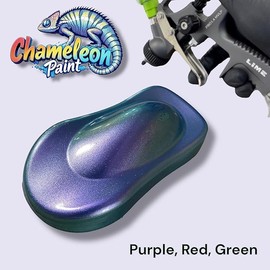LiME LiNE LiME LiNE Chameleon Color Changing Urethane Basecoat: Ready to Spray: (Purple, Red, Green) 1 Pint