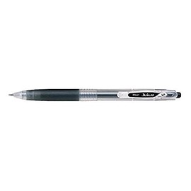 Pilot LJU-10EF-B Gel Ink Ballpoint Pens, Juice Extra Fine Point, 0.5mm, Black, Pack of 10