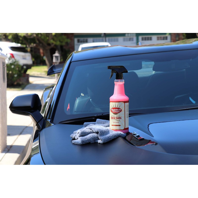 GOLDEN SHINE Quick Shine Instant Detail Spray, 32 Ounce Bottle