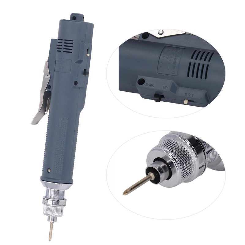 Cordless Electric Screwdriver Kit Accurate in Line Industrial Grade Adjustable