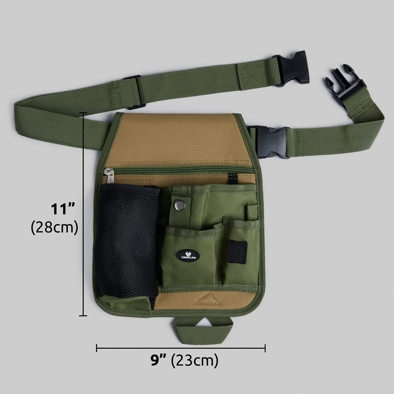 Handy Organizer Garden Tool Pouch - Unisex Utility Belt Apron