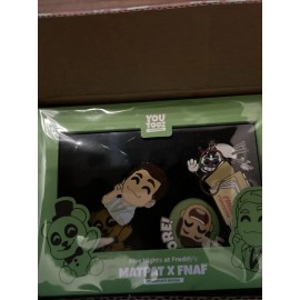 YouTooz * MatPat X FNAF* Collector’s Pin Set* 5 Pin Set * New In Hand