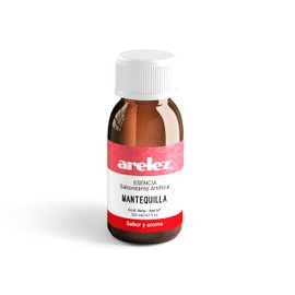 Esencia Saborizante Comestible MANTEQUILLA 120 ml Aroma y Sabor ARELEZ