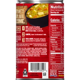 Campbell's Chunky Healthy Request Soup, Split Pea & Ham, 19 Ounce (Pack of 12) (Packaging May Vary)