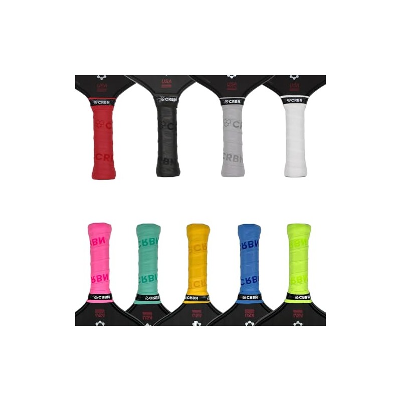 CRBN Drytec™ Overgrips - Pickleball Paddle Grip Tape - Absorbs