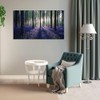 Canvas Wall Art Sunshine in Forests with Lavender Flower Painting