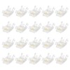 MECCANIXITY 20 Pcs LED Strip Connector 4 Pin 8mm Strip