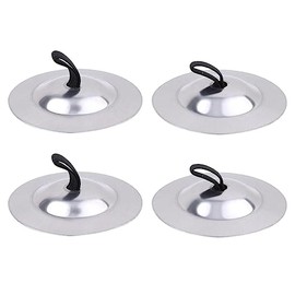 4 Pcs Belly Dancing Finger Cymbals Belly Dance Finger Cymbals Oriental Dance Outfit Accessories for Women Girls Silver