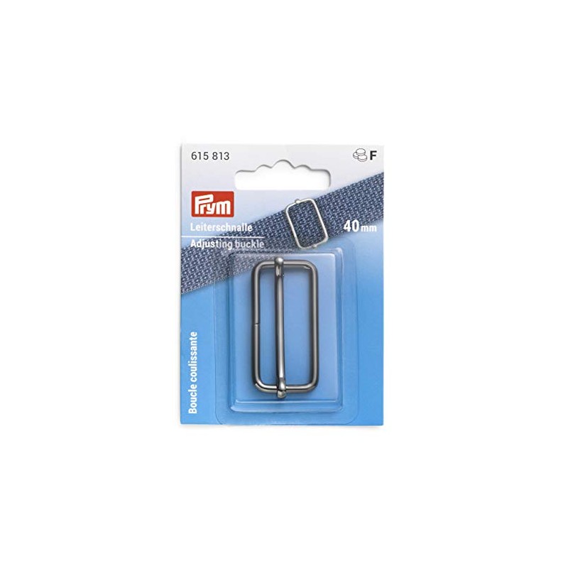 Prym 615813 40mm Gunmetal Ladder Buckle Steel
