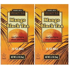 Trader Joe's Mango Black Tea - PACK OF 4