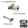 Midwest Hearth Universal Log Lighter Kit with Burner Pipe, Straight