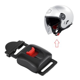 5pcs Quick Release Buckle, Heavy Duty Motorcycle Safe Bike Helmets Speed Clip Chin Strap Disconnect Buckle Black