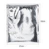 Zetiling Aluminium Foil Bag, Reusable Insulated Zip Bag, Food Storage
