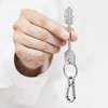 Molain Metal Keychain Carabiner Clip Keychain Chain Clips Hook Holder