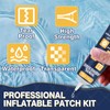 Vinyl Repair Kit Transparent, Air Mattress Patch Kit Heavy Duty,