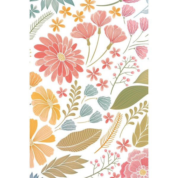 Floral Journal 6x9 Paperback