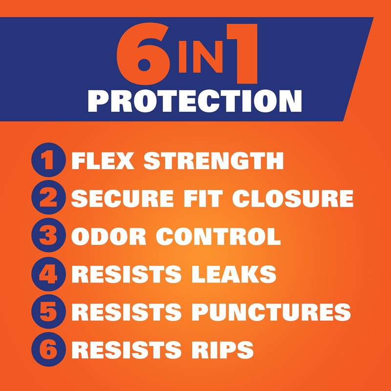 Hefty Ultra Strong Tall Kitchen Trash Bags, Lavender & Sweet