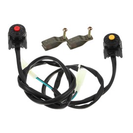 NOLITOY 2pcs Motorcycle Kill Switch Button for ATV Dirt Bike Durable Ergonomic Design with Rapid Ignition for Enhanced Performance Harsh Conditions