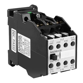 Baomain AC Contactor CJX1-22/22 AC 36V 50/60Hz Coil 20A 3-Phase 3-Pole 2NO + 2NC
