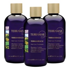 3 Shampoo Anticaida Para El Cabello Terramiracle Original                                                                                             