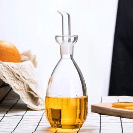 Affogato Oil Bottleoil Dspenser Bottle Oil & Vinegar Dispenser Glass Cruet Bottle Oil Pourer Dispensing Bottles for Kitchen