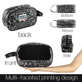 TOBGBE Photography Gift for Photographers Clear Makeup Bag Wedding Photographer Thank You Gifts Camera Lover Cosmetic Case (Photographer Clear MB)