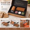 Rolling Knife Sharpener Kit for Kitchen Knives – Double-Sided Edge