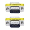 CABLEPELADO VGA Male to Male SVGA Coupler Gender Changer Adapter