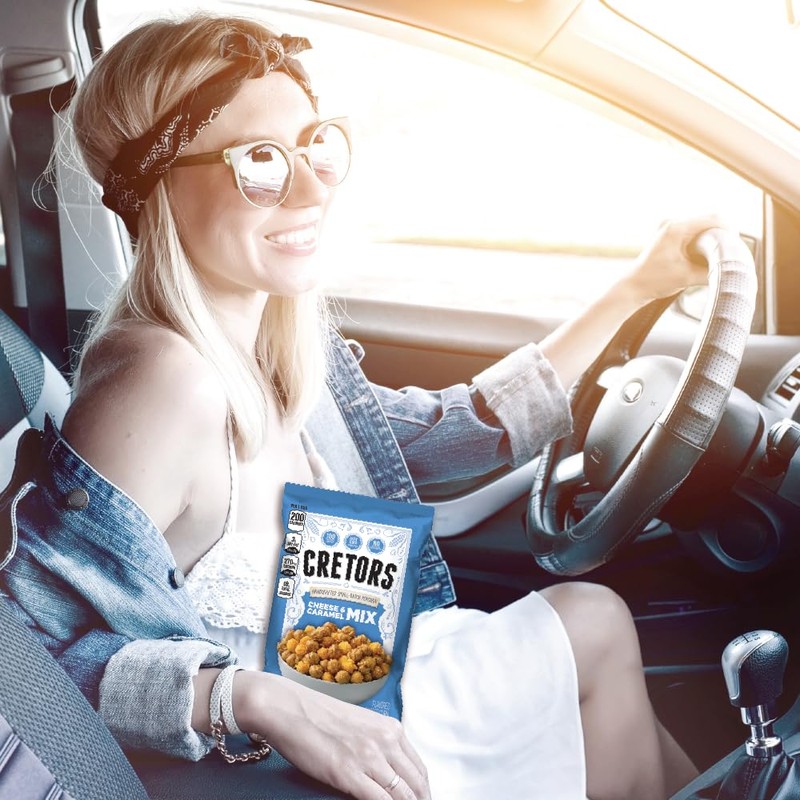 G.H. Cretors’ Gourmet Caramel Corn Popcorn – Irresistible Cheese &