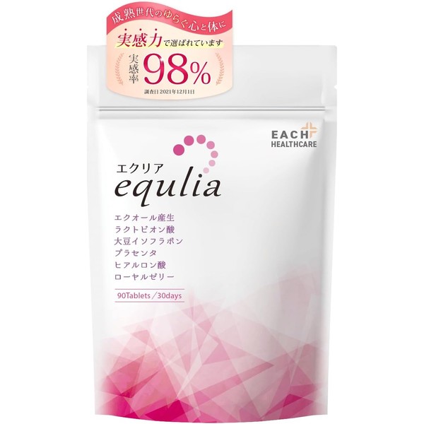 [Japanese Sports Supplements] Equol production supplement equlia Highly formulated with