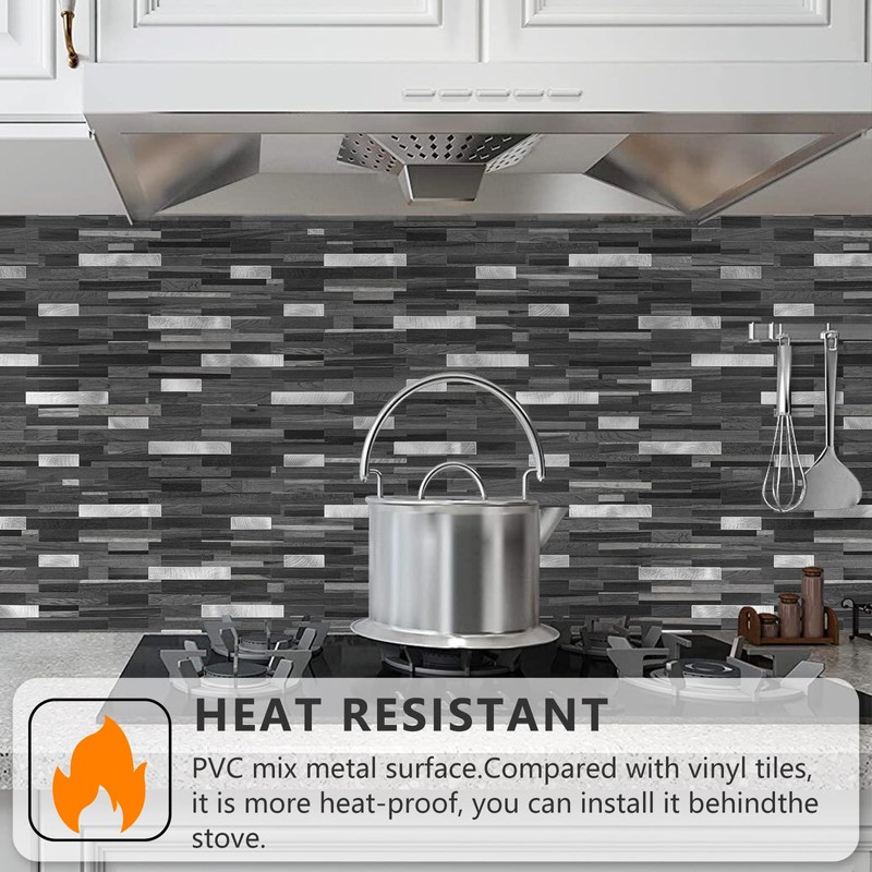 STICKGOO Peel and Stick Backsplash Tile, Stick on Backsplash for