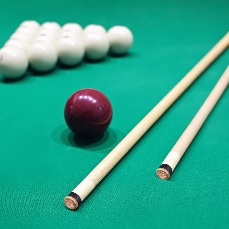 CLISPEED 40pcs Cue Tips 10mm Replaceable Cue Tips Pool Cue