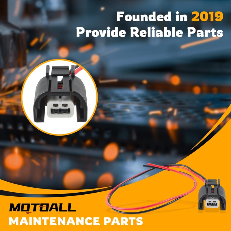 MOTOALL A/C Compressor Control Valve Plug CV Wiring Harness Connector