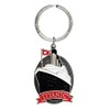 Shamrock Gift Co. Titanic 1912 Metal Key Ring, White, One