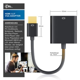 CSL VGA to HDMI Converter Full.