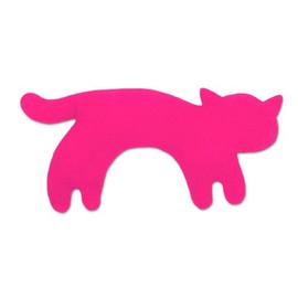 Leschi Warming pillow (for babies) | 36475 | Minina the cat | standing | small | Colour: Flamingo / Midnight