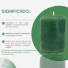 Velón Color Verde 500 grs -Luz María