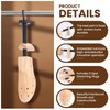 LuckySlycyc 4-Way Adjustable Shoe Stretcher for Wide Feet & Bunions