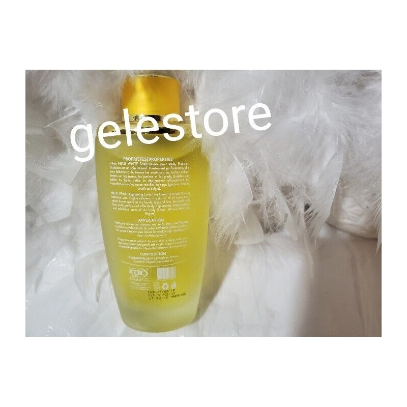 CCRC Melie White Ecclaircissant anti stains cleanser & Evob final